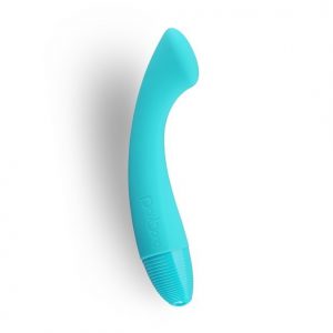 Vibromasseur moka G bleu, idéal pour une stimulation du point G efficace