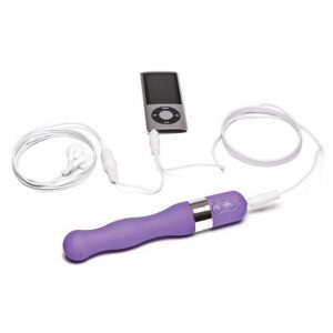 Vibromasseur naughti bod violet pour vibrer au rythme de votre playlist